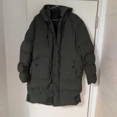 オリーブグリーン フード付き モッズコート