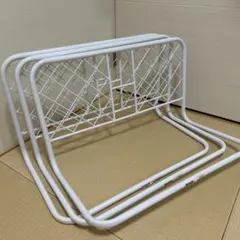ホワイトメッシュベッドガード3個セット