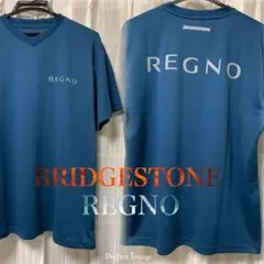 非売品！新品未使用　ブリヂストン　REGNO Vネック　Ｔシャツ　ネイビー