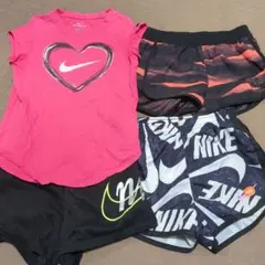 Nike ショートパンツ2点 Tシャツ、adidas Tシャツ1点