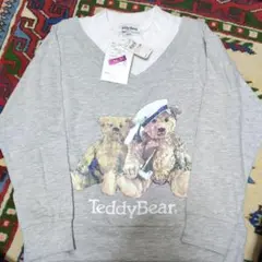 Teddy Bear テディベア トレーナー 130　新品タグ付き