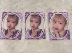FRUITSZIPPER 仲川瑠夏　クリアトレカ　3枚セット