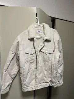 EDWIN ホワイト ボアジャケット
