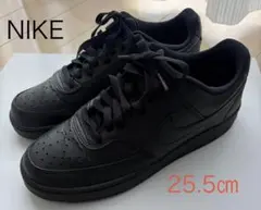 【美品】NIKE コート ビジョン LOW NN 25.5cm ブラック