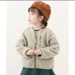 デビロック　洗えるボアジャケット