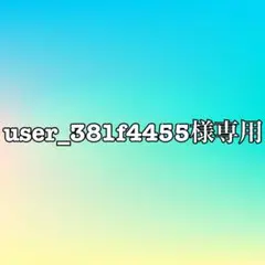 user_381f4455様 リクエスト 3点 まとめ商品