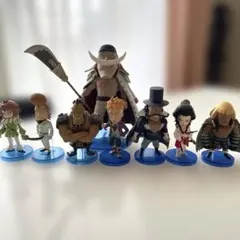 ワンピース白ひげ海賊団 他フィギュアセット まとめ売り合計９点【未開封品】 ONE PIECE 白ひげ海賊団 全種17体セット ワールドコレクタブル
