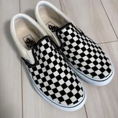 VANS チェック柄 スリッポン