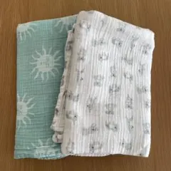 aden + anais おくるみ 2枚セット コアラ柄　太陽柄