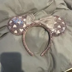 ミニーマウス風ハートカチューシャ