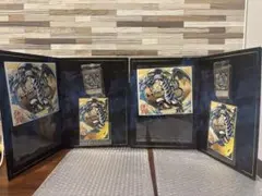 2セット　遊戯王　青眼の白龍　浮世絵　25th クオシク　郵便局