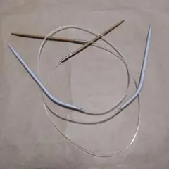 輪針　2本　棒針　4本　セット