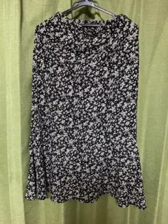 【美品】LOWRYSFARM マーメイドスカート 花柄 フリーサイズ