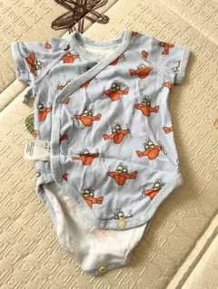 ユニクロ ミッフィー ロンパース肌着 前開き70サイズ ベビー　肌着　半袖