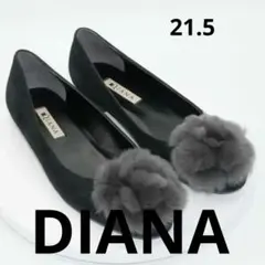 本革 フラットシューズ