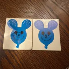 東京ディズニーリゾート バルーンステッカー 2枚セット