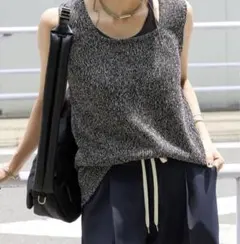 【美品】JOURNALSTANDARD メランジスリーブレスニットのサムネイル