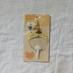 ポムポムプリン うちわ風缶バッジケース