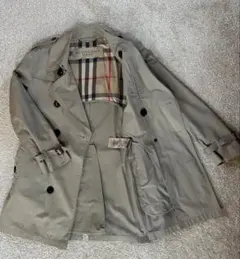 【美品】Burberry Brit ベージュ トレンチコート メンズ サイズ:L