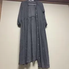 AMERICAN HOLIC フラワープリント ロングワンピース