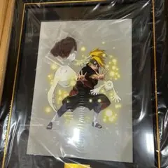 複製原画　NARUTO キャラファイングラフ　デイダラ　セル画　起爆粘土　暁 NARUTO ナルト疾風伝 デイダラ 忍者大決戦ver. キャラファイングラフ
