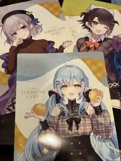 hololive クリアファイル3種