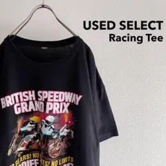 古着 Speedway GP Racing Tee / 黒 レーシングTシャツ