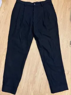 Green Label Relaxing ウールパンツ　黒