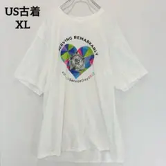 【ポートアンドカンパニー】半袖Tシャツ US古着 アメリカ古着 ホワイト XL
