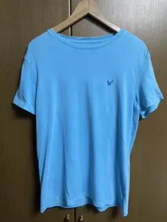 American Eagle Tシャツ ライトブルー M