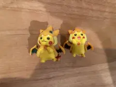 【希少】ポンチョを着たピカチュウ メガリザードンYフィギュア 2種