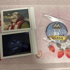 名探偵コナン　阿笠博士　缶バッジ　ぱしゃこれ2枚セット