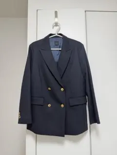 限定お値下げ中！新品未使用　ワイドレンジ　ウールダブルコート【ピークドラペル】 セール】ピークドラペルロングコート（チェスターコート