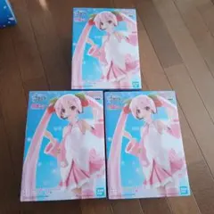 桜ミク BANPRESTO EVOLVE 桜ミクフィギュア 初音ミク　3体セット