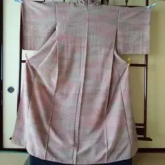 ピンク系さめ小紋 長着