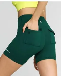 XEXYMIX ポケット付きショートレギンス