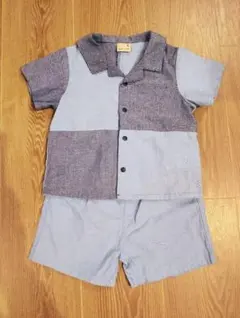 半袖シャツ＆ショートパンツセット