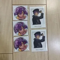 あんスタ 10周年 缶バッジ ぱしゃっつ 乙狩アドニス - メルカリ