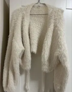 NICE CLAUP フェザーカーディガンのサムネイル