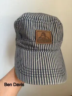 BEN DAVIS ワークキャップ ヒッコリーストライプのサムネイル