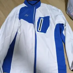 YONEX ジャケット ホワイト/ブルー L