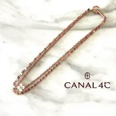Canal 4℃ フラワーモチーフ ブレスレット ピンクゴールド - メルカリ