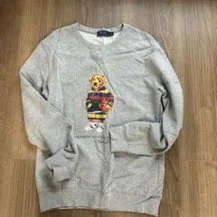 美品★ポロラルフローレン★ポロベアスウェット グレー　お値下げ