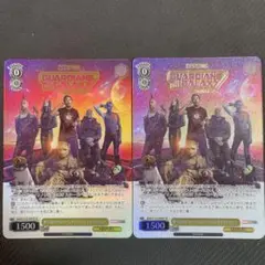 MARVEL落ちこぼれヒーローチームガーディアンズオブザギャラクシー　sp 2枚