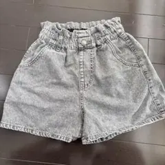 GU デニムショートパンツ 130