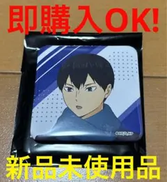 ハイキュー ナンジャタウン ましかく缶バッジ 影山飛雄