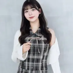 OLIVE des OLIVE ノースリーブシャツミニワンピース