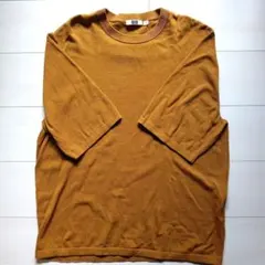 半袖ニットTシャツ 　Lサイズ　ユニクロ