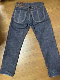 YAMANE デニム 32×31 Lot.1959 黄ペイント - メルカリ