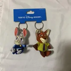 東京ディズニーリゾート キーチェーンーセットズートピア